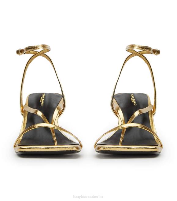 Stöckelschuhe| de Tony Bianco Frauen Avi-Absätze Goldfolie 462451